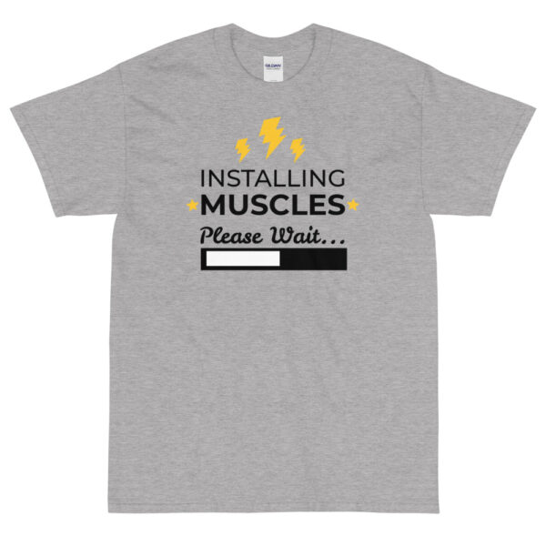 Herren-T-Shirt “Installing Muscles”